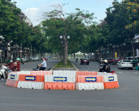 Dải phân cách giao thông HDPE