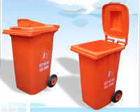 Thùng Rác 120 Lít Nắp Hở