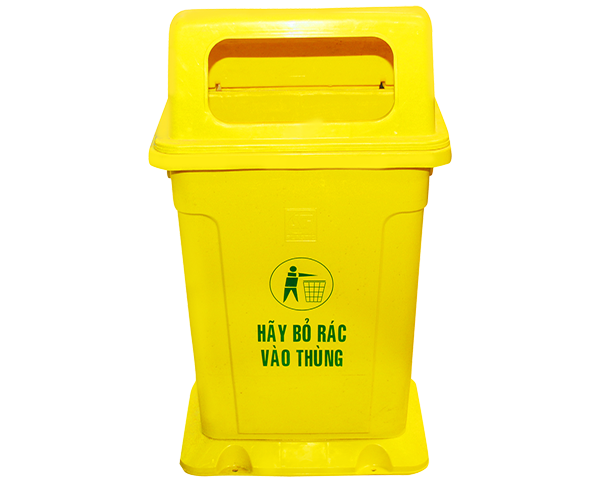 Thùng Rác 95 Lít Có Đế
