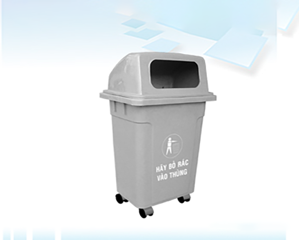 Thùng Rác 95 Lít Có Bánh Xe