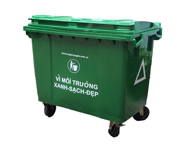 Thùng Rác 660 Lít